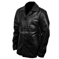 Veste longue en cuir pour homme, style Dean Winchester Supernatural, effet vieilli, type Duster Rancher, vente en gros