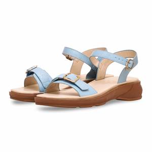 Sandalia de tacón azul cielo CL7162 Accesorio cómodo estilo casual - Product Image 3