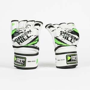 Gants de MMA Kixx avec logo personnalisé, 12 oz, équipement de boxe, cuir PU imprimé, gants d'entraînement d'arts martiaux pour le sport - Product Image 4
