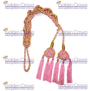 เครื่องแต่งกายพู่สายทิงเจอร์มงกุฎทองปรับแต่งได้ - Product Image 4