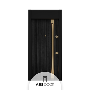 ABSDOOR ROSE Porte d'entrée élégante en acier, isolation thermique et acoustique, design réglable, pour appartement, villa, hôtel - Product Image 5