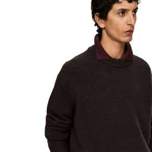 Suéteres de Hombre Personalizados de Alta Calidad, Transpirables para Invierno, con Logotipo Frontal, Casuales, Ajustados, de Lana Tejida, Estilo Vintage Clásico - Product Image 4