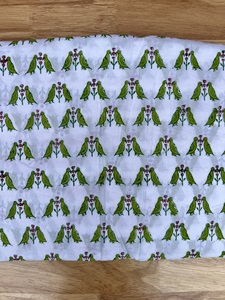 Haute qualité Sanganeri oiseau-bloc imprimé coton robe tissu doux artisanat fait à la main matériel pour garçons décor à la maison revêtements - Product Image 6