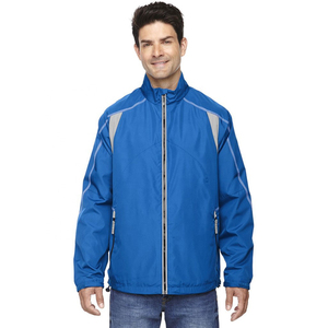 Veste softshell de sport de plein air de style haut pour hommes avec maille respirante coupe-vent à séchage rapide pour le camp d'hiver randonnée Logo personnalisable - Product Image 2