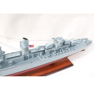 Maqueta de Barco de Guerra de Madera USS Fletcher, Regalo Novedoso para Decoración y Exhibición - Product Image 4