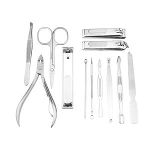 Set Profesional de Manicura y Pedicura de Alta Calidad, Kit de Cuidado de Uñas de Acero Inoxidable 7 en 1, Cortaúñas con Resorte Individual, Bolsa para Viajes y Hogar - Product Image 6