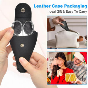 Nouveau produit : Ciseaux à cuticules professionnels pour écoles et usage personnel, avec étui et logo personnalisé - Product Image 5