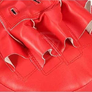 นวมชกมวยหนังคุณภาพสูงและเป้าเตะถุงมือศิลปะการต่อสู้ทำจากปากีสถาน - Product Image 3