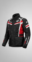 Veste de moto en textile pour homme Africa Twin Adventure Touring/Offroad Cordura 3 couches imperméable 4 saisons/Chaqueta CE