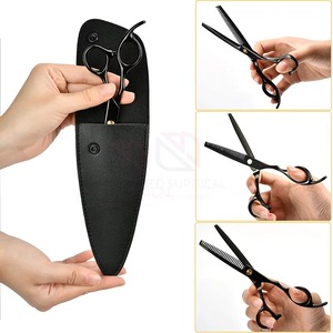 Tijeras de Peluquería Profesionales Hechas a Medida de Acero Inoxidable para Diestros, Punta Roma, 32 Dientes, para Cortar y Entresacar Cabello |   Alta Calidad - Product Image 2