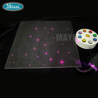 APP Control Sensory Lights Tapis en fibre optique Tapis étoilé Salle sensorielle Tapis interactif en fibre optique Tapis Starlight