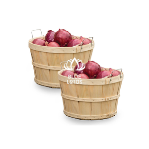 <b>Wooden</b> Tub Bin Bushel Crab <b>Basket</b> Multi-purpose <b>Basket</b> Bins Eco-friendly Rustic <b>Baskets</b> Blue Lotus +84966274584 - Product Image 1
