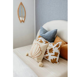 Precioso diseño único tabla de surf de ratán Natural en forma de espejo decoración de pared Bebé y niños dormitorio decoración de guardería - Product Image 6