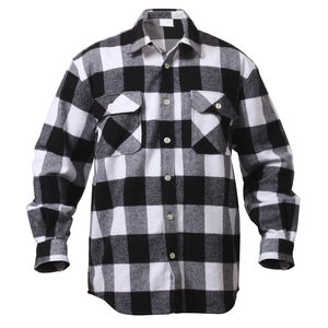 Chemise de moto en flanelle Offre Spéciale personnalisée à la mode à manches longues conception personnalisée OEM de chemises de moto de qualité supérieure - Product Image 6