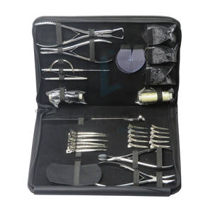 Finition de qualité supérieure en argent poli avec pinces à cheveux avec étui en cuir et fourniture gratuite de marquage personnalisé - Product Image 3