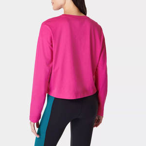 Nueva llegada Venta caliente personalizada en blanco liso 100% algodón Slim Fit mujeres camisas personalizadas Color sólido todas las tallas mujeres camisas OEM - Product Image 3