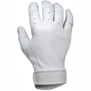 Gants de frappe de baseball en cuir véritable avec logo personnalisé équipement de sport personnalisable en vente - Product Image 2