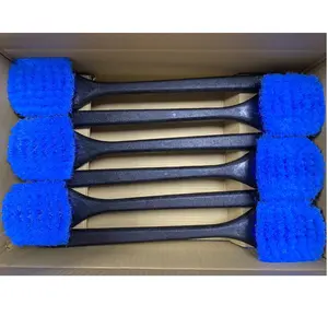 Car wheel brush