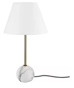 Lámpara de mesa de metal de lujo para sala de estudio y decoración de dormitorio, iluminación moderna y elegante para el espacio de trabajo - Product Image 1