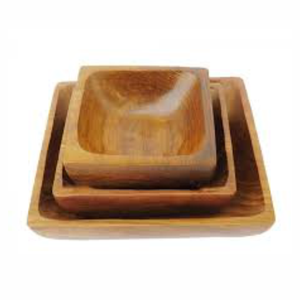 Bol de masa de madera de diseño moderno para cocina y hogar a un precio razonable, tamaño personalizado, venta al por mayor, cuenco de madera para servir para restaurante - Product Image 1