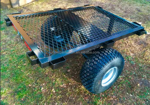 <span class=keywords><strong>Chariot</strong></span> ATV à plat en acier robuste de 1000 lb de capacité remorque à benne basculante <span class=keywords><strong>chariot</strong></span> ATV et remorque de camping-car pour motos et VTT - Product Image 5