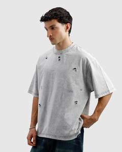 Camiseta con gráfico Vintage de lujo para hombre, camiseta suave con citas inspiradoras, estampado de moda, logotipo personalizado, traje de verano informal holgado - Product Image 1