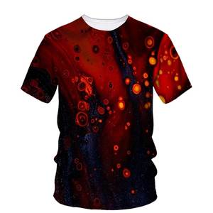 Top diseño moda Streetwear hombres camisas nueva tendencia 2025 Casual personalidad impresa de gran tamaño cuello redondo manga corta Top - Product Image 5