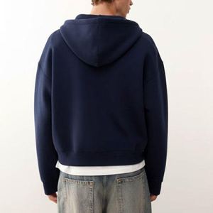 Sudadera con Capucha y Cremallera para Hombre con Logotipo Personalizado, Marca Privada, Estilo Moderno y Más Vendido para Invierno, Básicos en Línea, Mezcla de Algodón, Fabricación - Product Image 2