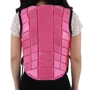 Montar Protector del cuerpo Recién llegado Chaleco de caballo para mujer Último diseño con logotipo personalizado Precio al por mayor de Pakistán - Product Image 3