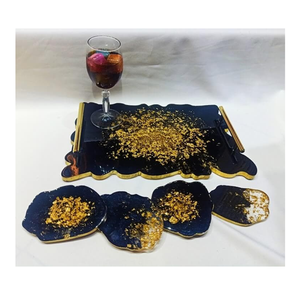 ถาดเสิร์ฟเรซินดีไซน์เรียบหรูถาดเสิร์ฟสำหรับโรงแรม - Product Image 6