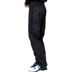 Pantalon de ski et snowboard professionnel pour homme, imperméable, doublé polaire isolant en laine écologique, avec col zippé - Product Image 2