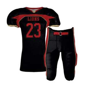 Camiseta de fútbol americano personalizada OEM producción directa de fábrica mejor precio calidad - Product Image 6