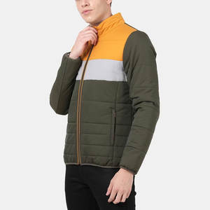 Vente en gros de vestes pour hommes à couleur bloquée personnalisées de haute qualité à la mode 2025 vestes pour hommes à couleur bloquée - Product Image 3