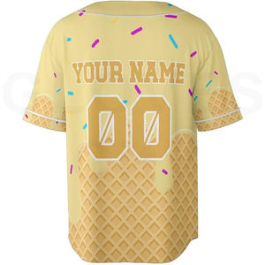 เสื้อเจอร์ซีย์เบสบอลเมืองถุงมือรุ่นพิเศษสำหรับนักสะสมเสื้อเจอร์ซีย์ดีไซน์ไม่ซ้ำใครวัสดุพรีเมี่ยมเสื้อเจอร์ซี่ที่มีความพร้อมจำกัด - Product Image 6