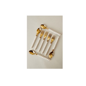 Achetez des couverts en métal en acier inoxydable de qualité supérieure pour la décoration de table à manger moderne à des prix abordables - Product Image 1