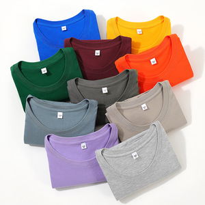 Imprimé personnalisé vierge surdimensionné pour hommes grande taille imprimé T-shirt pour hommes simple et lourd T-shirt pour hommes - Product Image 1