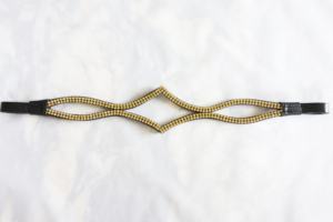 Personalizable Suave Acolchado Softy Diseño CUERO BLING Horse Brow Band Premium Horse Products con Cristales - Product Image 2