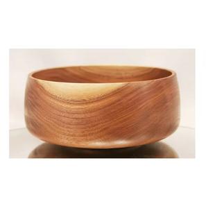 Tazón de Madera Artesanal Indio Personalizado, Tazón para Servir Ensaladas, Tazón Redondo de Tamaño Personalizado, Tazón Sólido de Madera de Mango Indio y Acacia - Product Image 2