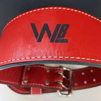 Ceinture de musculation robuste 2026 avec boucle de fermeture, support lombaire personnalisé en cuir de vachette pour l'haltérophilie et l'entraînement en salle de sport