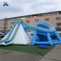 Parc aquatique gonflable professionnel personnalisé Lilytoys, parc aquatique gonflable flottant pour usage commercial