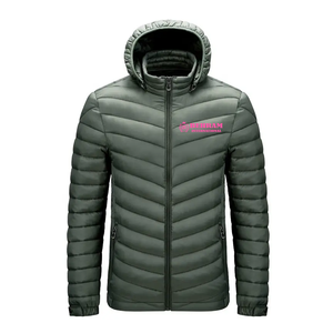 Nouveauté Behram International Veste matelassée sur mesure OEM écologique à fermeture éclair style streetwear d'hiver 100% polyester - Product Image 2