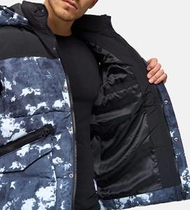 Nouvelle arrivée Veste matelassée unisexe imperméable coupe-vent de rue avec logo imprimé par sublimation sur toile enduite chaude pour l'hiver - Product Image 2
