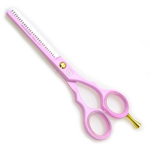 KOUNAIN Professional 7.0 Stainless Steel Hair Scissors 420 Grade <b>Mirror</b> Finish Razor Sharp Straight Hair <b>Thinning</b> Beauty Tool - Product Image 5