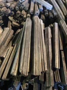 BambooFusion Briquettes fabriquées à la machine à éclairage rapide Clean Burn Charcoal 7850J Calory White Ash OEM Vietnam Fournisseur - Product Image 4