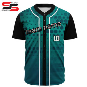 Camiseta de béisbol hecha a medida, camiseta de béisbol en blanco al por mayor, camiseta de béisbol impresa por sublimación - Product Image 1