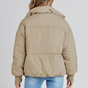 Nueva Moda de Invierno para Mujer, Chaqueta Corta Acolchada, Chaqueta de Burbuja, Abrigos de Invierno para Mujer, Abrigos de Talla Grande - Product Image 6