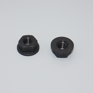 Đen trắng DIN 6923 Nylon mặt bích hạt M3 M4 M5 M6 M8 M10 <span class=keywords><strong>M12</strong></span> nhựa Hex mặt bích hạt cho công nghiệp xây dựng ốc vít - Product Image 2