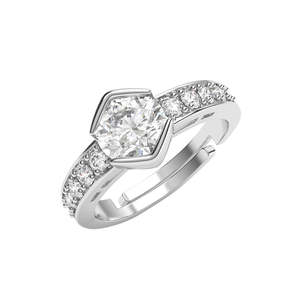 Anillos de Plata de Ley 925 de Primera Calidad para Mujer, Chapados en Rodio con Diamantes o Circonitas, Diseño Numérico, Joyería para Hombre - Product Image 1