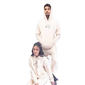 Sweat à capuche de grande taille avec broderie de logo personnalisé de haute qualité pour hommes vêtements en molleton à impression de mode surdimensionnés - Product Image 1