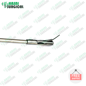 Instrument arthroscopique Scorpion Suture Passer, pince à suture manuelle en acier inoxydable avec enfileur - Product Image 5